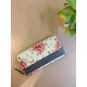 Blue Floral Wallet