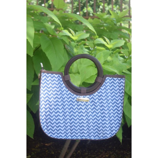 Basket Bag Blue