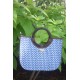 Basket Bag Blue