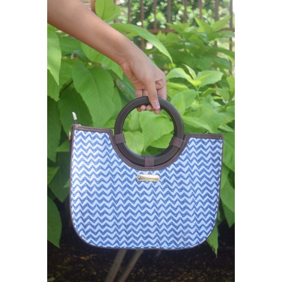 Basket Bag Blue