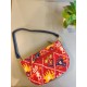 Red Patola Hobo Bag